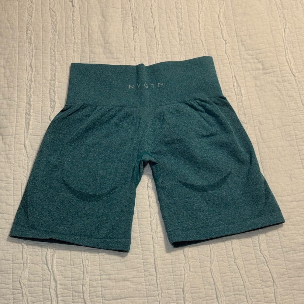 NVGTN Women’s Teal Seamless Shorts